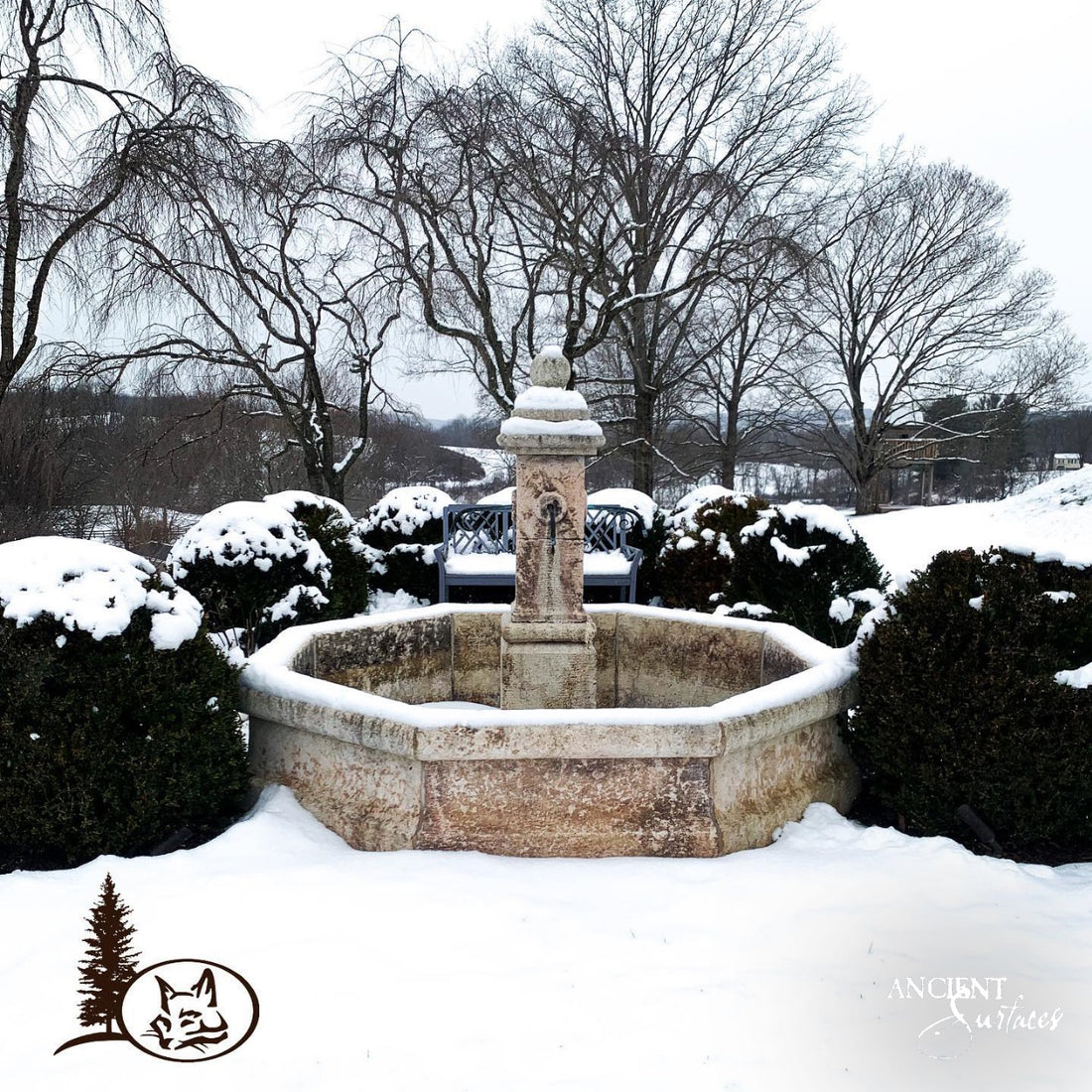 Ancient Surfaces - Limestone fountains 