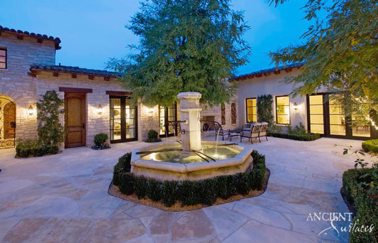 limestone-reclaimed-stone-pool-fountains-antique-ancient-surfaces-elegant-outdoor-water-feature-design-ideas-garden-decor
